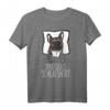 Offizielles Schlafshirt französische Bulldogge Frenchie – Süßes Hundeschlafmotiv, Perfekt als Geschenk für Bulldoggenfans, Weihnachten & Geburtstag