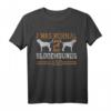Bloodhound Zwei Hunde T-Shirt – Klassisches Hundeshirt mit doppelt genähtem Saum, ideal für Hundeliebhaber