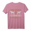 Bloodhound Zwei Hunde T-Shirt – Klassisches Hundeshirt mit doppelt genähtem Saum, ideal für Hundeliebhaber