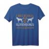 Bloodhound Zwei Hunde T-Shirt – Klassisches Hundeshirt mit doppelt genähtem Saum, ideal für Hundeliebhaber
