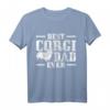 HapFrog Hund Vintage T-Shirt mit Corgi Design – Geschenk für Hundeliebhaber und Männer