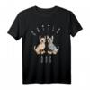 Funny Australian Cattle Dog Duo T-Shirt für Hunde Freunde - Lustiges Comic Style Hundemotiv für Hundeliebhaber, Familien & Kinder