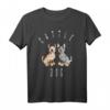 Funny Australian Cattle Dog Duo T-Shirt für Hunde Freunde - Lustiges Comic Style Hundemotiv für Hundeliebhaber, Familien & Kinder