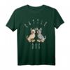 Funny Australian Cattle Dog Duo T-Shirt für Hunde Freunde - Lustiges Comic Style Hundemotiv für Hundeliebhaber, Familien & Kinder