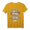 Tierheim Hunde Retter Geschenkidee für Tierschützer - Lustiges T-Shirt für Hundefreunde und Weinliebhaber