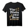 Lustiges Hundeliebhaber Frauchen Herrchen T-Shirt mit Hundemotiv - Witziges Geschenk für Hundehalter, Hundefreunde & Hundetrainer