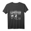 Mein Labrador Hört Aufs Wort Hundebesitzer T-Shirt – Perfekt für Gassi gehen, Weihnachten, Vatertag & Geburtstage