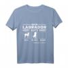 Mein Labrador Hört Aufs Wort Hundebesitzer T-Shirt – Perfekt für Gassi gehen, Weihnachten, Vatertag & Geburtstage