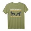 Zwei Riesenschnauzer Hund Riesenschnauzer T-Shirt – Lustiges Design für Hundebesitzer & Schnauzer-Liebhaber