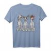 Dalmatiner Weihnachtsmann Elf Rentier Weihnachten Hund T-Shirt – Niedliches Hundedesign für Hundeliebhaber und Weihnachtsgeschenke
