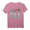 Dalmatiner Weihnachtsmann Elf Rentier Weihnachten Hund T-Shirt – Niedliches Hundedesign für Hundeliebhaber und Weihnachtsgeschenke