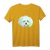 Splash Hund Malteser T-Shirt - Lustiges Hundegeschenk für Malteser- und Maltipoo-Liebhaber, Herrchen & Frauchen