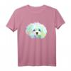 Splash Hund Malteser T-Shirt - Lustiges Hundegeschenk für Malteser- und Maltipoo-Liebhaber, Herrchen & Frauchen