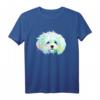 Splash Hund Malteser T-Shirt - Lustiges Hundegeschenk für Malteser- und Maltipoo-Liebhaber, Herrchen & Frauchen