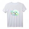 Splash Hund Malteser T-Shirt - Lustiges Hundegeschenk für Malteser- und Maltipoo-Liebhaber, Herrchen & Frauchen