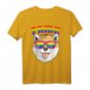 LGBTQ Pride Hund T-Shirt mit Shiba Inu und Regenbogen - Unterstütze Gleichheit bei Pride-Paraden & Events