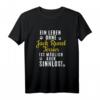 Jack Russell Terrier Hunde T-Shirt - Ein Leben Ohne Hund Ist Möglich Aber Sinnlos Geschenk für Hundeliebhaber & Tierbesitzer