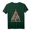 Frohe Wuffnachten Weihnachten Für Hundebesitzer Hunde T-Shirt - Festliches Hundeshirt für die Weihnachtszeit
