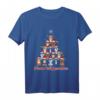 Frohe Wuffnachten Weihnachten Für Hundebesitzer Hunde T-Shirt - Festliches Hundeshirt für die Weihnachtszeit