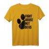 Fight Abuse Not Dogs - Animal Rights Hund & Welpenbesitzer T-Shirt für Tierschützer & Tierliebhaber