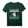 Alle gleich Schnauzer Hund - Damen und Herren lustiges Hundegeschenk T-Shirt für Schnauzer Fans