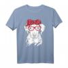 Süßer Rhodesian Ridgeback Hund mit Brille T-Shirt – Lustiges Hundeshirt für Fan und Liebhaber