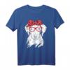Süßer Rhodesian Ridgeback Hund mit Brille T-Shirt – Lustiges Hundeshirt für Fan und Liebhaber