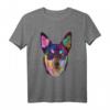 Australian Kelpie T-Shirt – Buntes Hundedesign, Perfektes Geschenk für Hunde Fans und Kelpie Besitzer