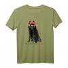 Schipperke Mutter Retro Muttertag Geschenkidee - Hund T-Shirt für Hundeliebhaberinnen, Mütter, Oma & Opa