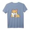 Süßes Corgi Bubble Tea T-Shirt – Niedliches Tierdesign für Corgi- und Bubble Tea-Liebhaber, perfekt für Männer und Frauen