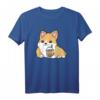 Süßes Corgi Bubble Tea T-Shirt – Niedliches Tierdesign für Corgi- und Bubble Tea-Liebhaber, perfekt für Männer und Frauen