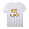 Süßes Corgi Bubble Tea T-Shirt – Niedliches Tierdesign für Corgi- und Bubble Tea-Liebhaber, perfekt für Männer und Frauen