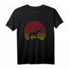 Retro Labrador Hund Silhouette T-Shirt – Perfektes Geschenk für Hundebesitzer und Gassi-Gänger