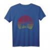 Retro Labrador Hund Silhouette T-Shirt – Perfektes Geschenk für Hundebesitzer und Gassi-Gänger