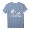 HapFrog Hundebesitzer T-Shirt - Gassi gehen mit Hund Motiv, ideales Geschenk für Hundehalter zu Weihnachten & Geburtstag