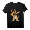 Dabbing Schäferhund T-Shirt Lustig Hund Welpe - Perfektes Geschenk für Hundeliebhaber, Schäferhund-Fans und Hundebesitzer zu Geburtstag & Weihnachten
