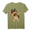 Dabbing Schäferhund T-Shirt Lustig Hund Welpe - Perfektes Geschenk für Hundeliebhaber, Schäferhund-Fans und Hundebesitzer zu Geburtstag & Weihnachten