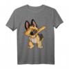 Dabbing Schäferhund T-Shirt Lustig Hund Welpe - Perfektes Geschenk für Hundeliebhaber, Schäferhund-Fans und Hundebesitzer zu Geburtstag & Weihnachten