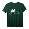 Eurasier Hundeherzschlag-EKG T-Shirt - Lustiges Geschenk für Hundeliebhaber & Eurasier Fans