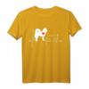 Eurasier Hundeherzschlag-EKG T-Shirt - Lustiges Geschenk für Hundeliebhaber & Eurasier Fans