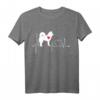 Eurasier Hundeherzschlag-EKG T-Shirt - Lustiges Geschenk für Hundeliebhaber & Eurasier Fans