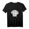 Samojede Mond Schlittenhund T-Shirt für Hundeliebhaber & Samojeden-Fans
