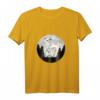 Samojede Mond Schlittenhund T-Shirt für Hundeliebhaber & Samojeden-Fans