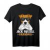 Hunde-Oma Jack Russell Terrier Damen T-Shirt – Süßes Geschenk für Hundeliebhaberinnen zu Weihnachten, Muttertag & Geburtstag