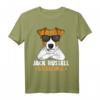 Hunde-Oma Jack Russell Terrier Damen T-Shirt – Süßes Geschenk für Hundeliebhaberinnen zu Weihnachten, Muttertag & Geburtstag