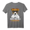 Hunde-Oma Jack Russell Terrier Damen T-Shirt – Süßes Geschenk für Hundeliebhaberinnen zu Weihnachten, Muttertag & Geburtstag