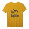 The Dogfather - Lustiges Greyhound Windhund T-Shirt für Hundeliebhaber und Züchter, Geschenkidee zu Weihnachten & Geburtstag
