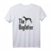 The Dogfather - Lustiges Greyhound Windhund T-Shirt für Hundeliebhaber und Züchter, Geschenkidee zu Weihnachten & Geburtstag