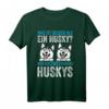 Zwei Huskies Hunde-T-Shirt für Hundeliebhaber und Husky-Fans