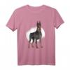 Lustiges Dobermann Hund Hunde T-Shirt – Perfektes Geschenk für Dobermann-Fans und Hundeliebhaber